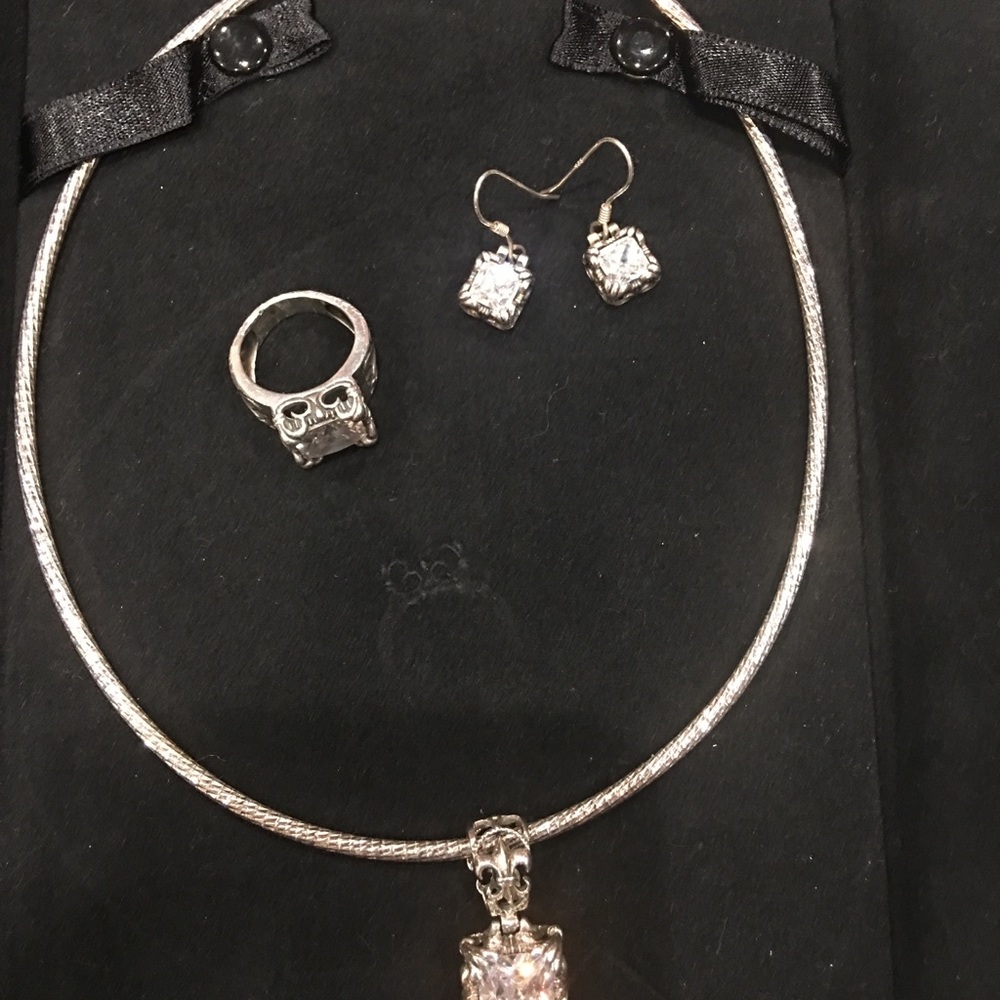 Silpada Earrings, Pendant, Necklace AND the Ring!!